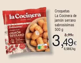 La Cocinera - Croquetas De Jamón Serrano Sabrosisimas