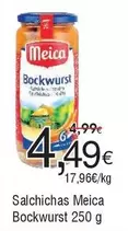 Meica - Salchichas Bockwurst