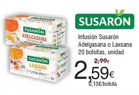 Susarón - Infusión Adelgasana O Laxsana 20 Bolsitas