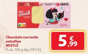 Nestlé - Chocolate Con Leche Extrafino