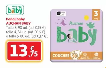 Auchan - Pañal Baby