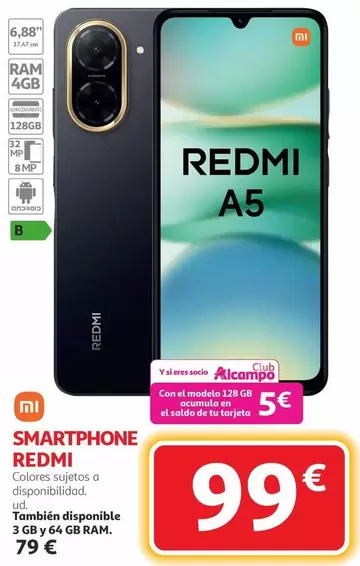 Xiaomi - Smartphone Redmi A5