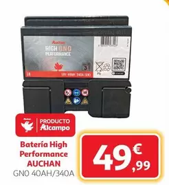 Auchan - Bateria High Performance