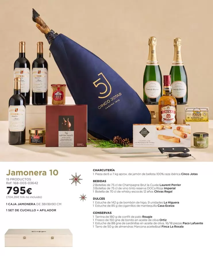 Cinco Jotas - Jamonera 10