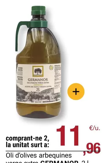 Germanor - Oli D'olives Arbequines