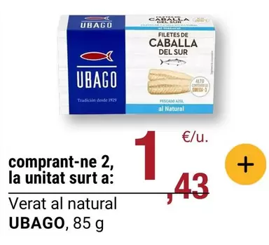 Ubago - Verat Al Natural