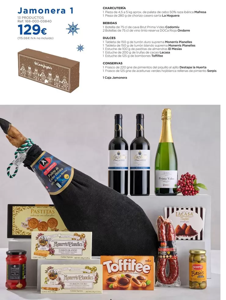 Jamonera 1 Charcuteria, Bebidas, Dulces, Conservas