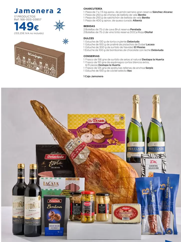 Jamonera 2 Charcuteria, Bebidas, Dulces, Conservas