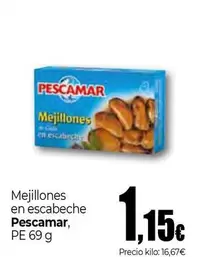 Pescamar - Mejillones En Escabeche