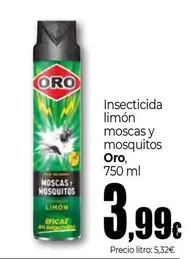 Oro - Insecticida Limon Moscas Y Mosquitos
