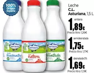 Central Lechera Asturiana - Leche