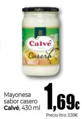 Calvé - Mayonesa Sabor Casero