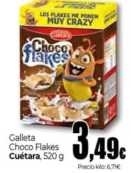 Cuétara - Galleta Choco Flakes