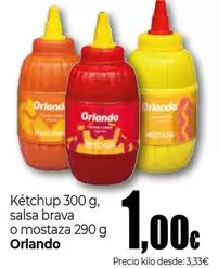 Orlando - Ketchup, Salsa Brava O Mostaza