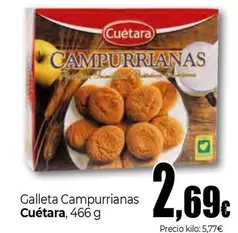 Cuétara - Galleta Campurrianas