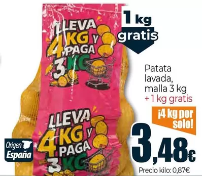 Patata Lavada