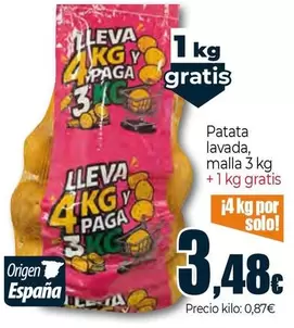 Patata Lavada