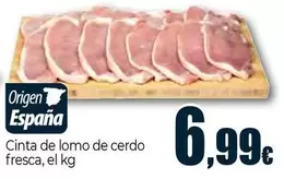 Cinta De Lomo De Cerdo Fresca