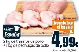 2 Kg De Traseros De Pollo + Pechugas De Pollo