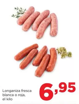 Longaniza Fresca Blanca O Roja