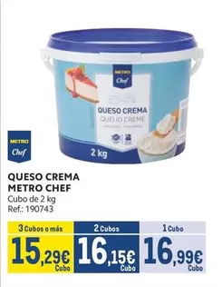 chef select - Queso Crema