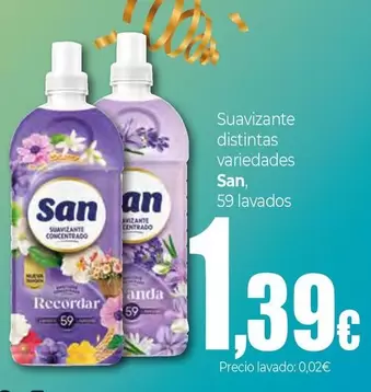 San - Suavizante Distintas Variedades