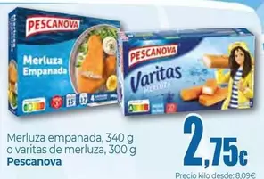 Pescanova - Merluza Empanada O Varitas De Merluza