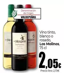 Los Molinos - Vino Tinto, Blanco O Rosado