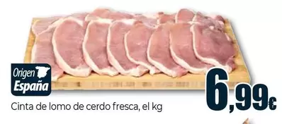 Cinta De Lomo De Cerdo Fresca