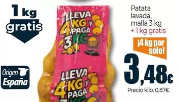 Patata Lavada