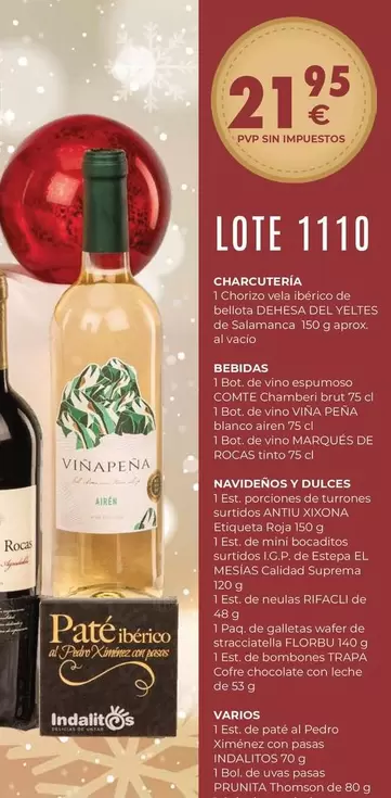 Vela - Lote 1110 Charcuteria