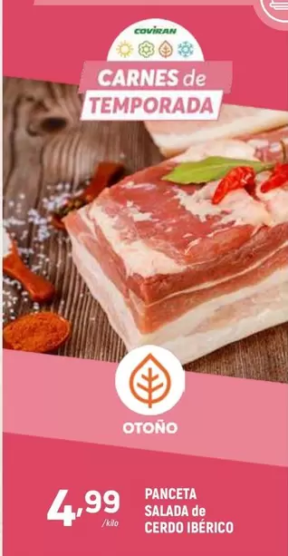 coviran - Panceta Salada De Cerdo Iberico