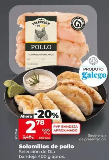 Seleccion De Dia - Solomillos De Pollo 