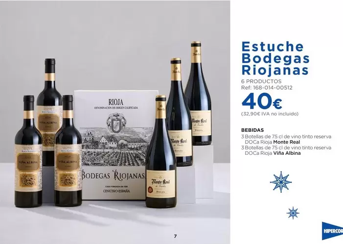 Bodegas Riojanas - Estuche Bebidas