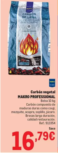 makro - Carbón Vegetal