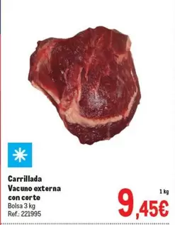 Carrillada Vacuno Externa Con Corte