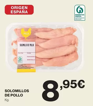 origen - Solomillos De Pollo