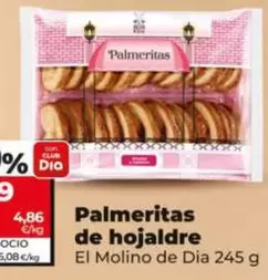 El Molino De Dia - Palmeritas De Hojaldre 
