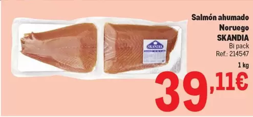 Skandia - Salmón Ahumado Noruego