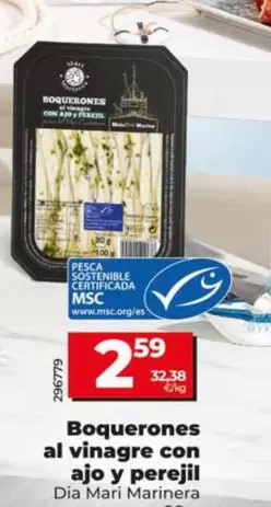 Dia Mari Marinera - Boquerones Al Vinagre Con Ajo Y Perejil