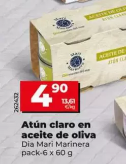 Dia Mari Marinera - Atún Claro En Aceite De Oliva
