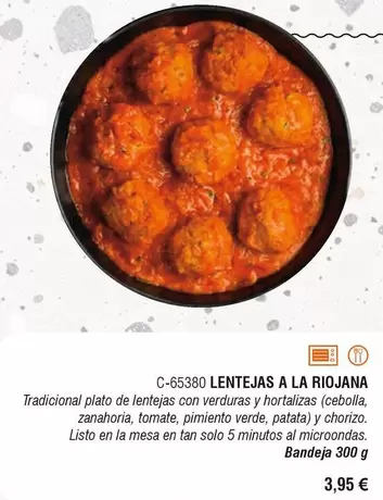 Solo - Lenteja A La Riojana