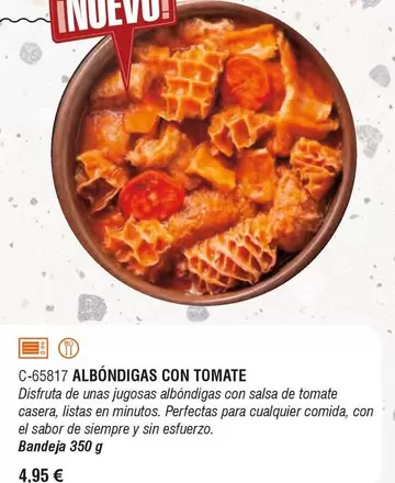 Disfruta - Albóndigas Con Tomate