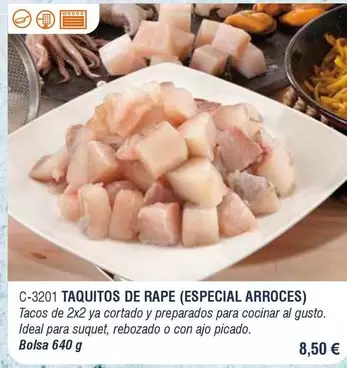 Ideal - Taquitos De Rape (especial Arroces)