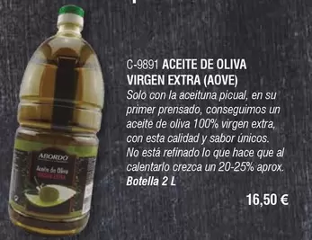 abordo - Aceite De Oliva Virgen Extra