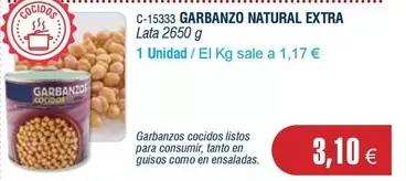 abordo - Garbanzo Natural Extra