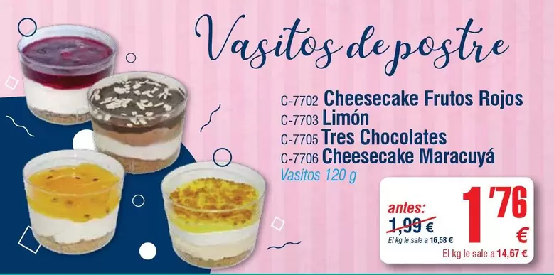 Tres - Cheesecake Frutos Rojos Limón