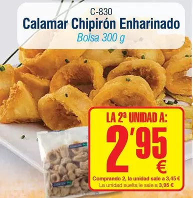 Calamar Chipirón Enharinado