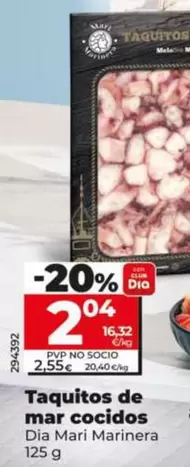 Dia Mari Marinera  - Taquitos De Mar Cocidos 125 G