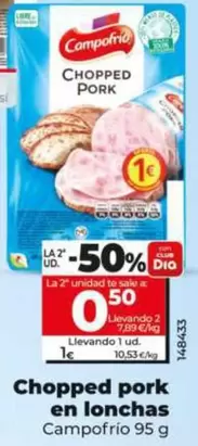 Campofrío - Chopped Pork En Lonchas
